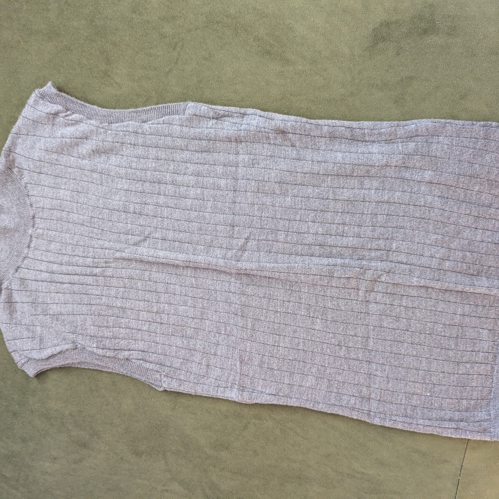 Banana Republic Charcoal Knit Top